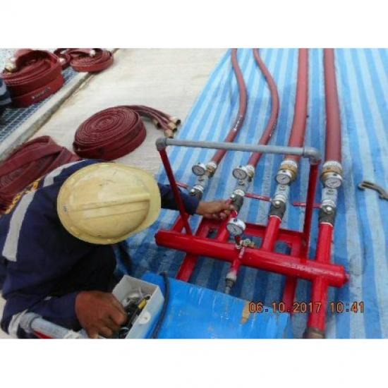 บริการตรวจเช็คสายดับเพลิง ทำ HYDROSTATIC TEST