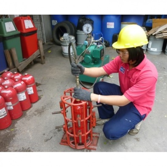 รับทำทดสอบการรับความดันเครื่องดับเพลิง