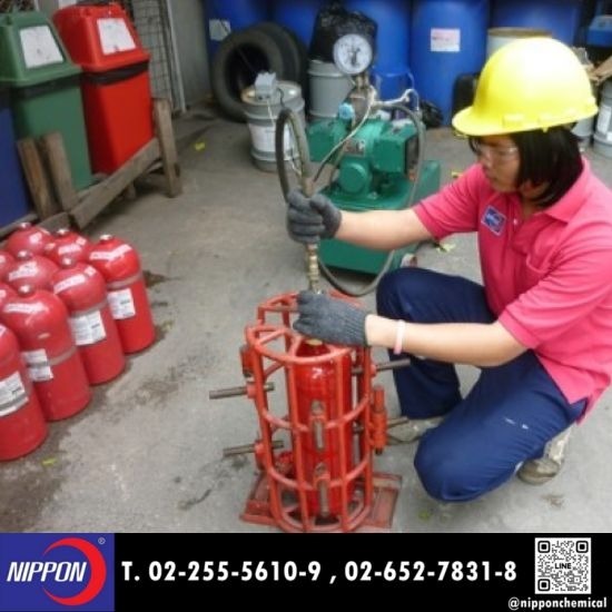 รับทำทดสอบการรับความดันเครื่องดับเพลิง